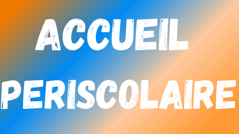 Accueil périscolaire