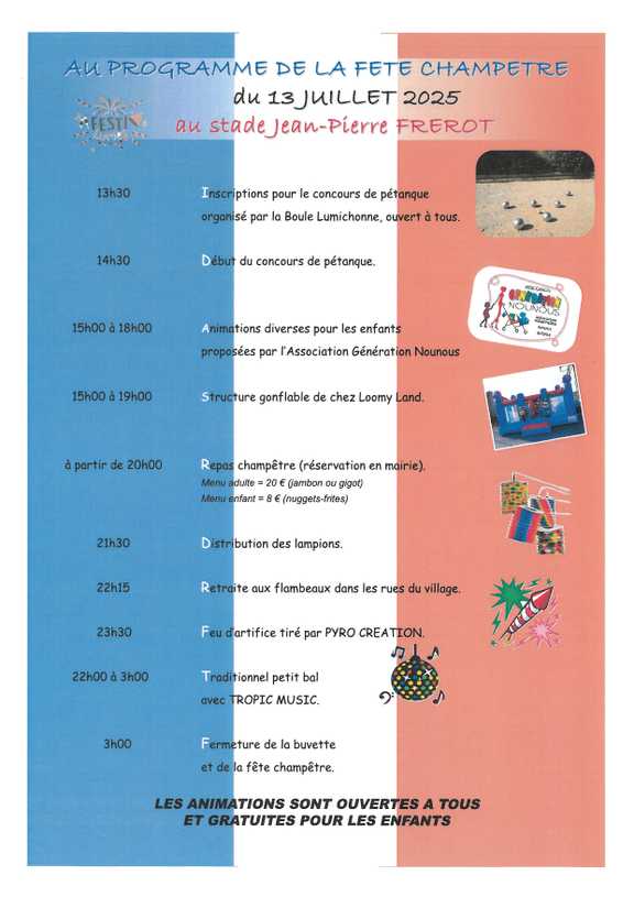FETE CHAMPETRE