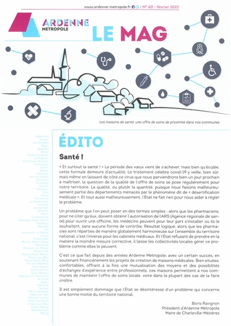 ARDENNE METROPOLE - LE MAG 60 fev 2022