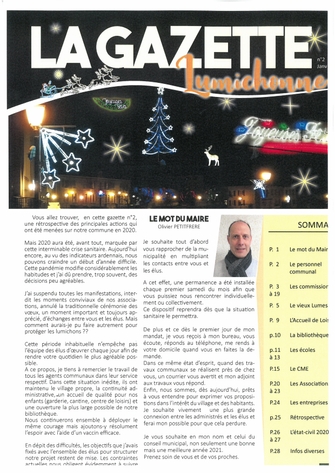 La Gazette Lumichonne n°2 - janvier 2021