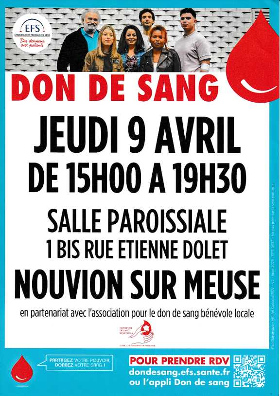 don de sang