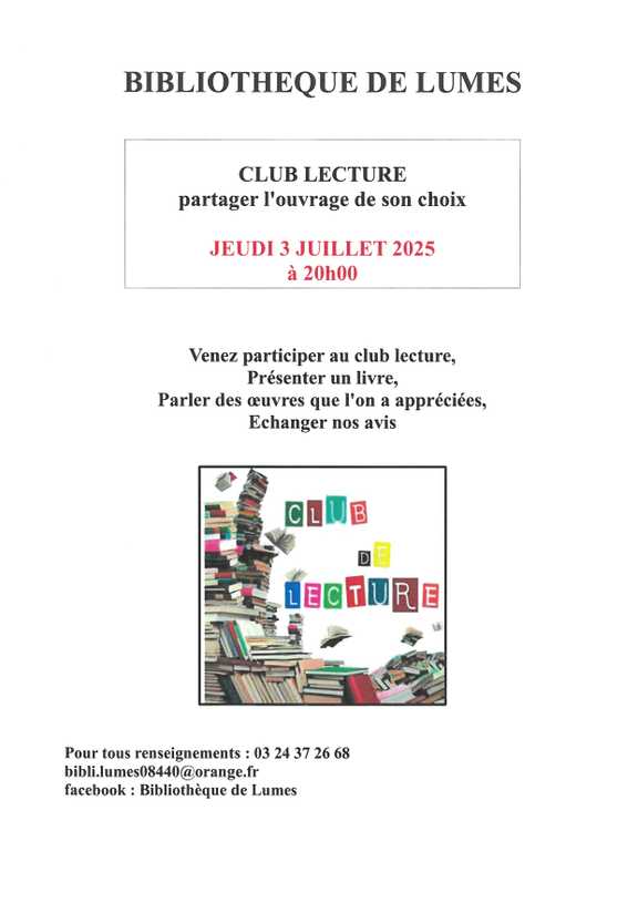mercredi lecture