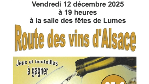 Soirée OENOLOGIE à Lumes