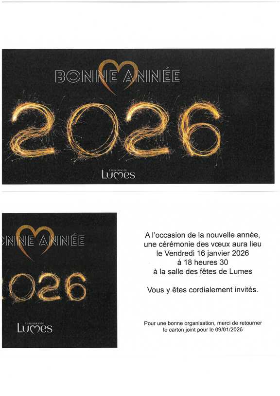 16 janvier 2026 voeux