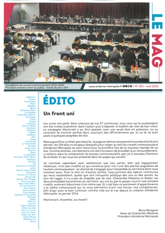 ARDENNE METROPOLE - LE MAG 103 mai 2026