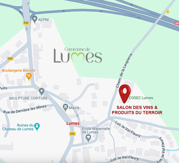 plan Lumes salon des vins