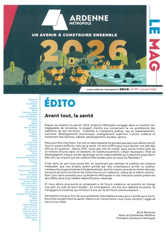 ARDENNE METROPOLE - LE MAG 99 janvier 2026